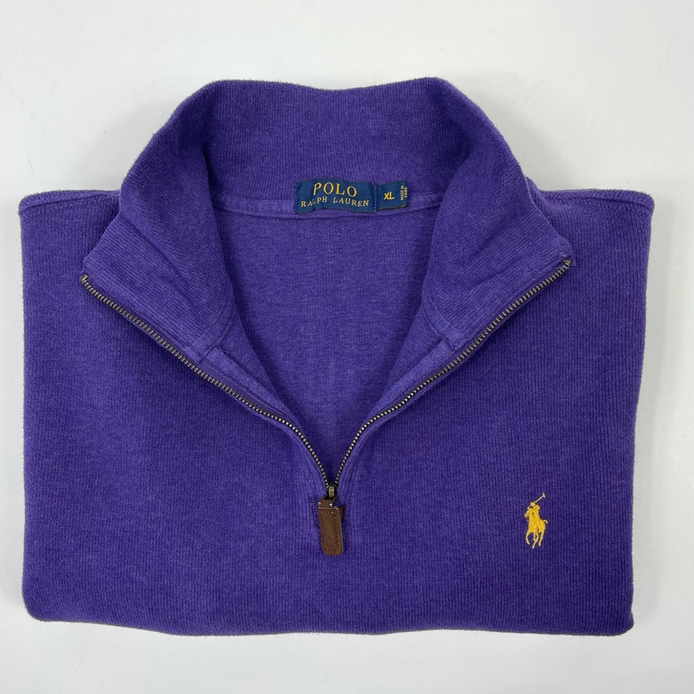 Polo Ralph Lauren Classic Quarter Zip Pullover Sweater